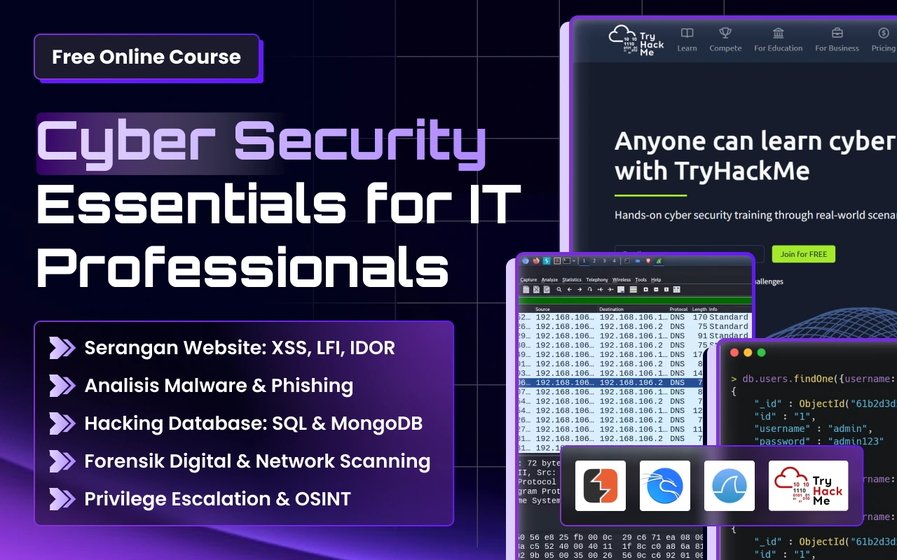 Kelas Learn Cyber Security with Advent of Cyber TryHackMe di BuildWithAngga